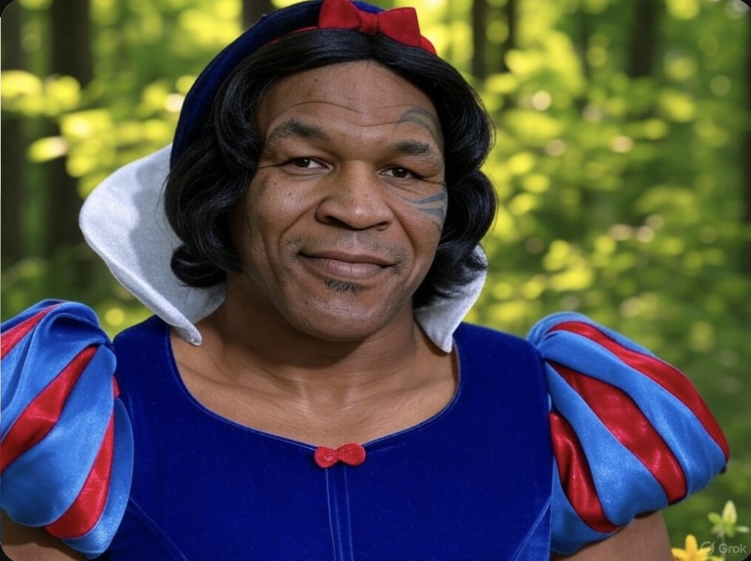 EvacTony's tweet photo. #NotMySnowWhite https://t.co/ZLa0utra0L