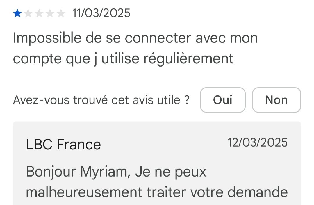 Laitmon4's tweet photo. Beaucoup de victimes oublient 20, 50 ou 200€ ceux qui vendent leurs biens d'occasions pour arrondir leurs fins de mois mais qui se font spolié par l'arnaque du compte bloqué car ils ont pas respecté "la charte de bonne conduite" du boncoindes40voleurs #arnaques #leboncoin https://t.co/7c08AsRiUL