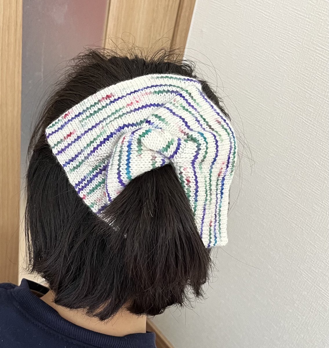 ybnkanne's tweet photo. #MIYUKAヤーン は #milkcan_pattern になりました!素敵糸で素敵パターン!似合ってるかどうかは自分からは見えないから好きなものを身につけるんだぜー! https://t.co/HQotJBTmcz