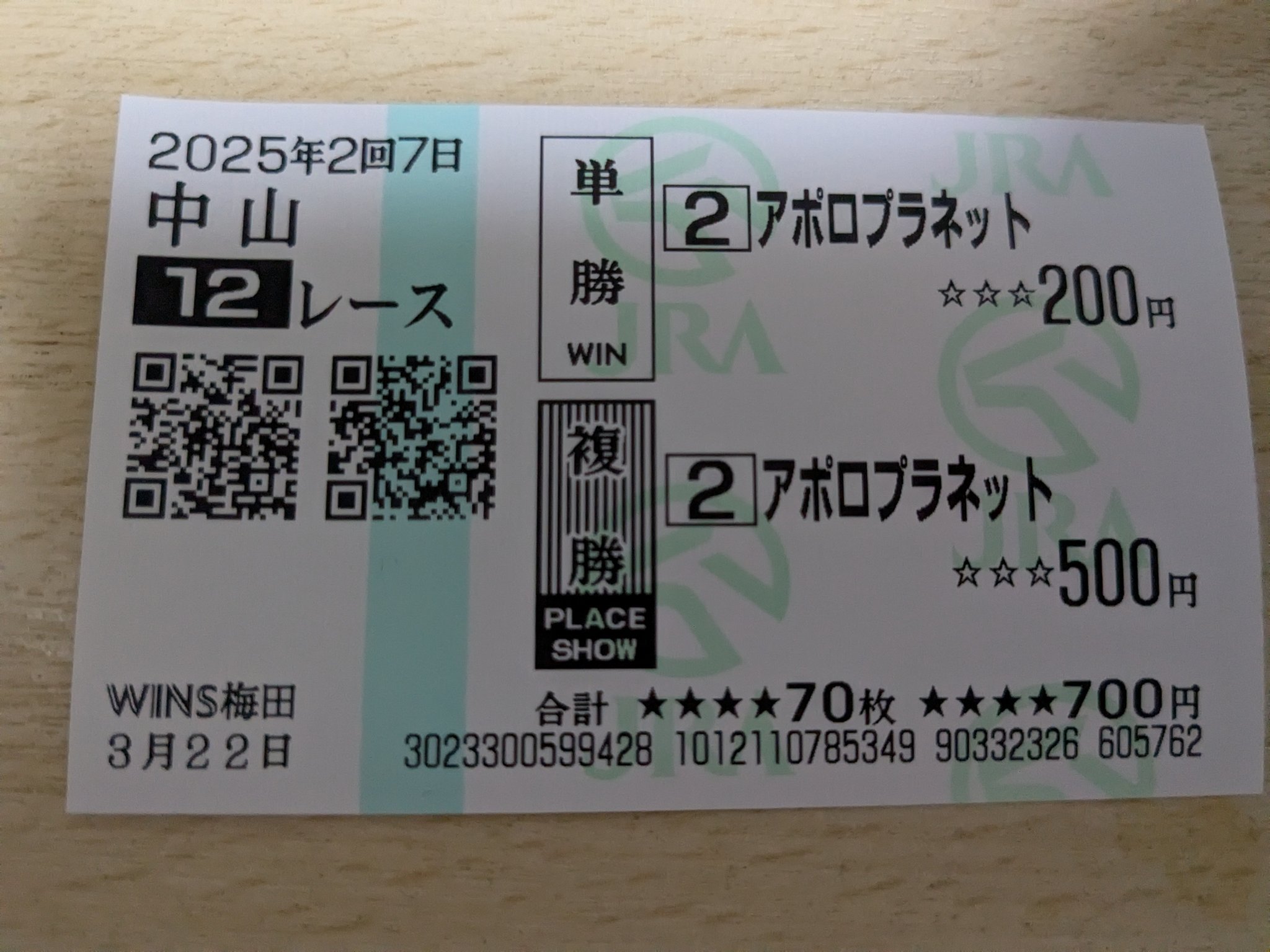 【ブエナビスタ】全G I現地的中馬券セット+おまけ ブエナビスタ】全G I現地的中馬券セット+おまけ - メルカリ