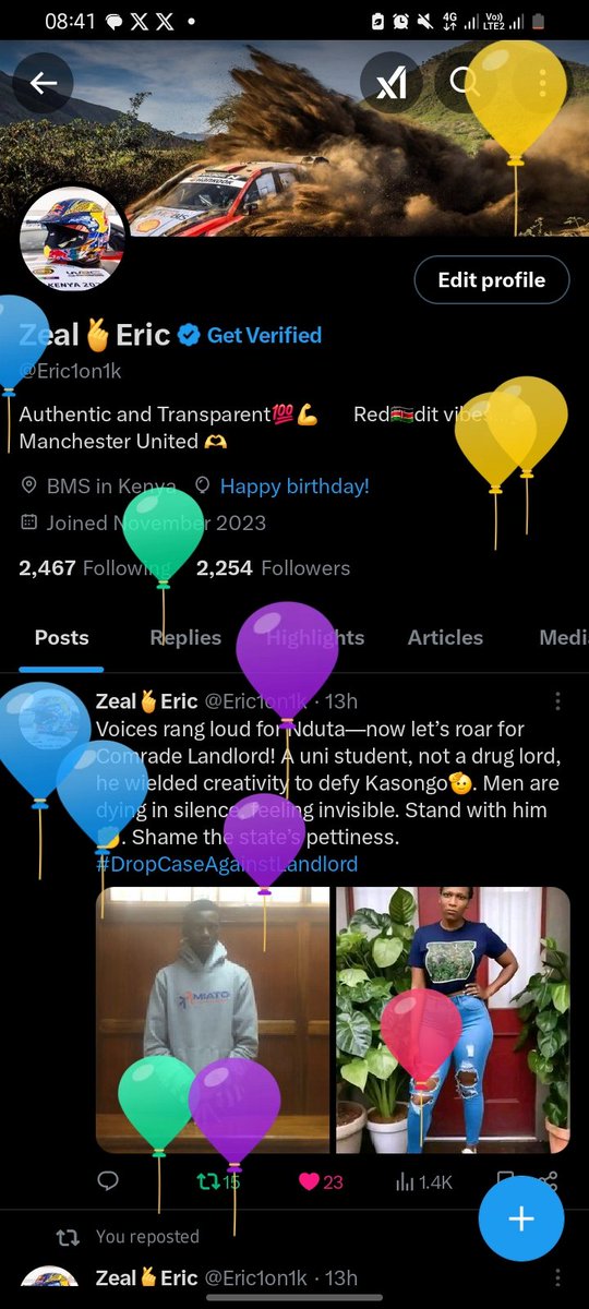 "Level up+1! Soul’s singing🥳, glasses clinking🥂—it’s my birthday! 🎂