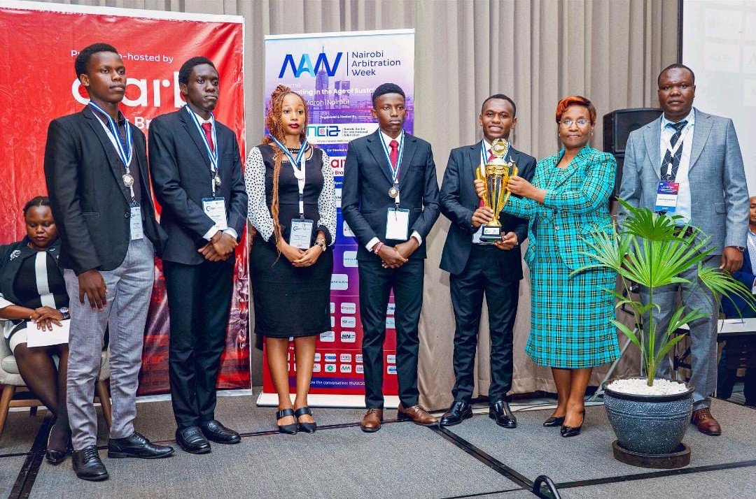 We celebrate our gallant soldiers for their impeccable wins at the <a href="/NCIA_KE/">Nairobi Centre for International Arbitration</a> Domestic Arbitration Moot!🏆 Never been more proud!

More love to our lecturer, <a href="/s_chepkorir/">Chepkorir (Tapnyole)</a>, for the support!

Proudly Kabarak!

<a href="/KabarakUniv/">Kabarak University</a> @Centre_MSJ
#KabarakWins #NAW2025