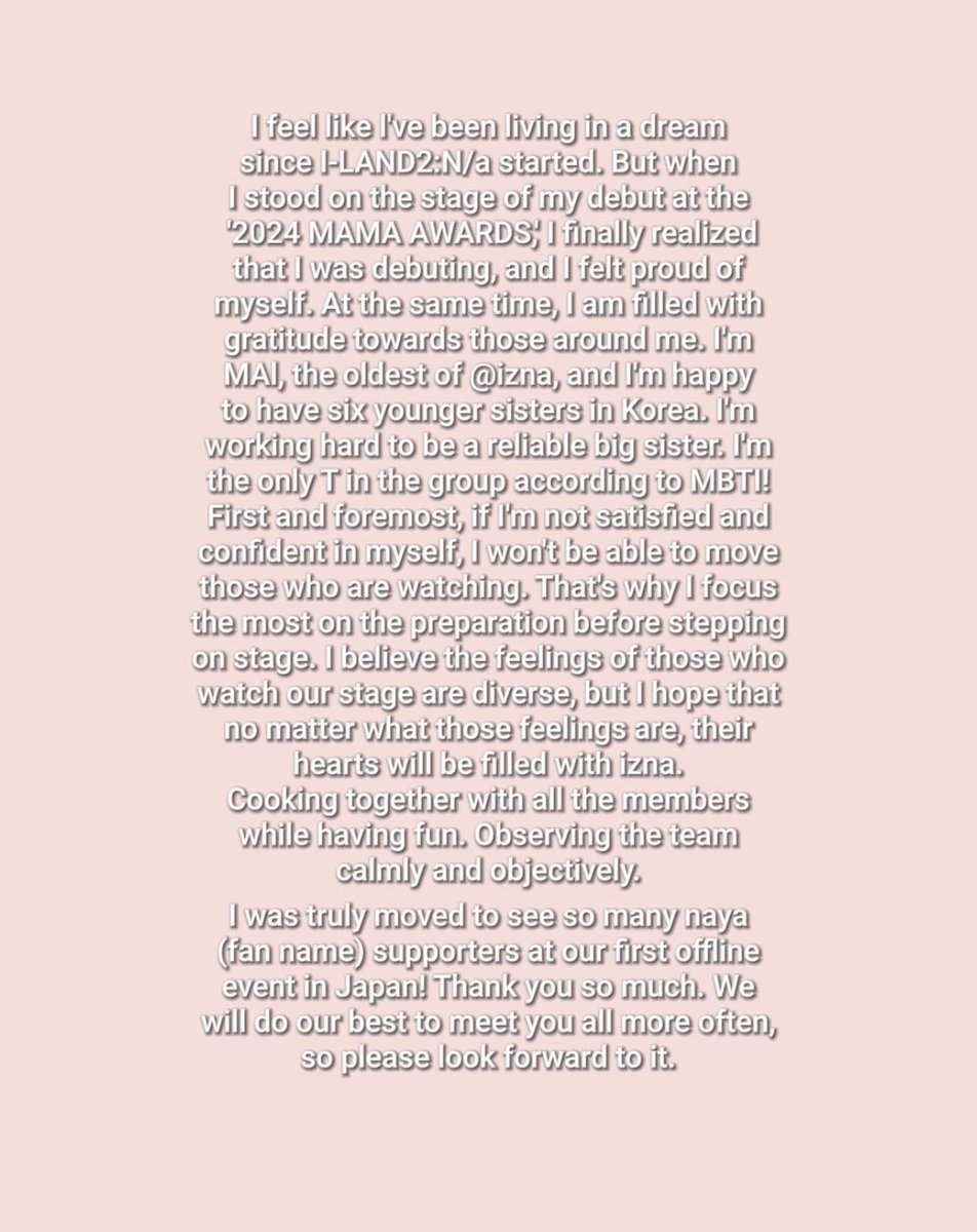 maiiami101's tweet photo. Translation of #mai vivi magazine 🥹
#이즈나 #izna #마이 #tomiokamai #MAI #mai #vivimagazine https://t.co/06RtkIfNW0