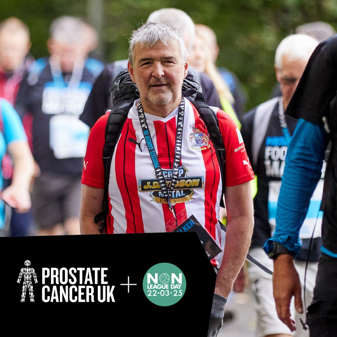 Happy #NonLeagueDay 🎉 

Tony (<a href="/ethansgrumps/">Tony Collier BEM</a>) is one of many fans helping us raise awareness as his local club, @AltrinchamFC, prepare for their game live on <a href="/DAZN_NationalLg/">National League on DAZN</a>.

➡️ There's still time to get involved by using <a href="/nonleaguedayuk/">Non-League Day</a>'s Match Finder: bit.ly/3lElzds