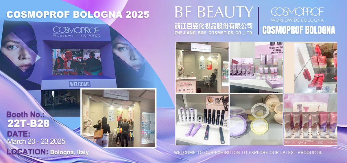 BFBeautyCN's tweet image. 🔥 Beauty in Full Bloom! 🌿
The excitement continues at #CosmoprofBologna2025! 
Visit us at Booth 22T-B28 and explore our latest beauty innovations.
📅 March 20-23, 2025
📍 Bologna, Italy
📞 WAS: 189 6605 3509
#BeautyFactory #MakeupInnovation #PrivateLabel #CosmeticsSupplier