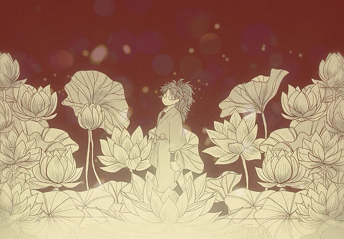 【忍たま】七松小平太と蓮の花。概念強めなのでご注意。 