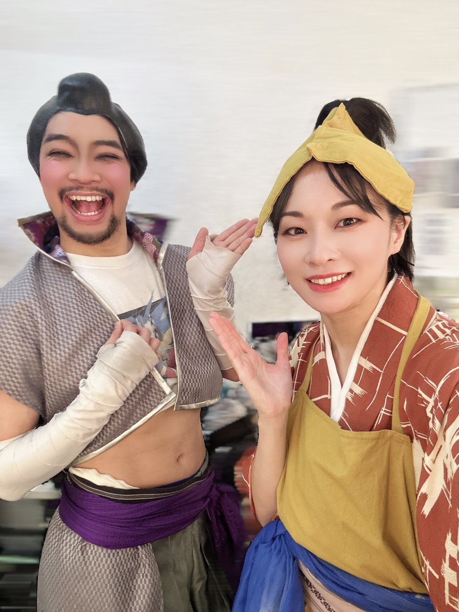 ラウンドガールと一緒に撮ったらバズると聞いて（ブラスミの時は266いいねでした）

#二対一