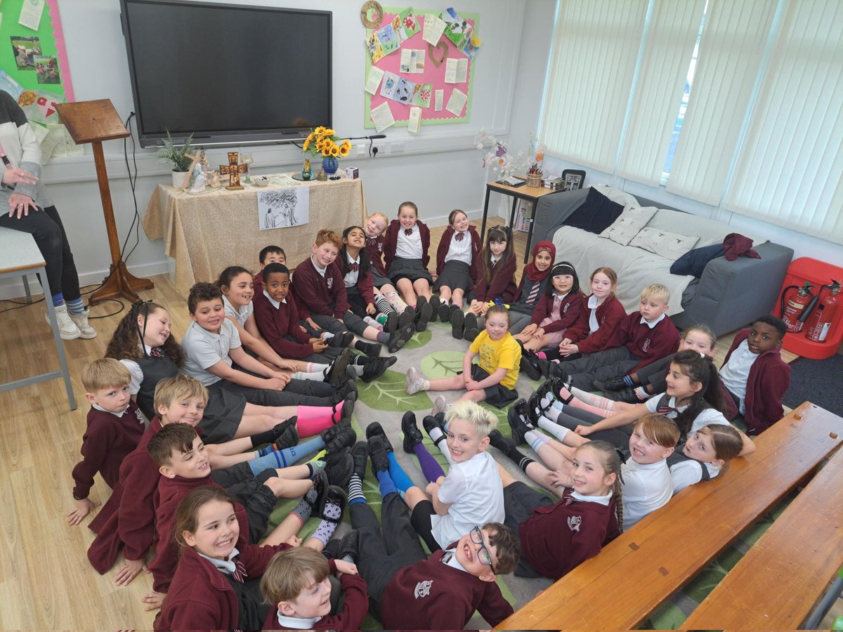 Rocking our odd socks for World Down Syndrome Day! 💙💛