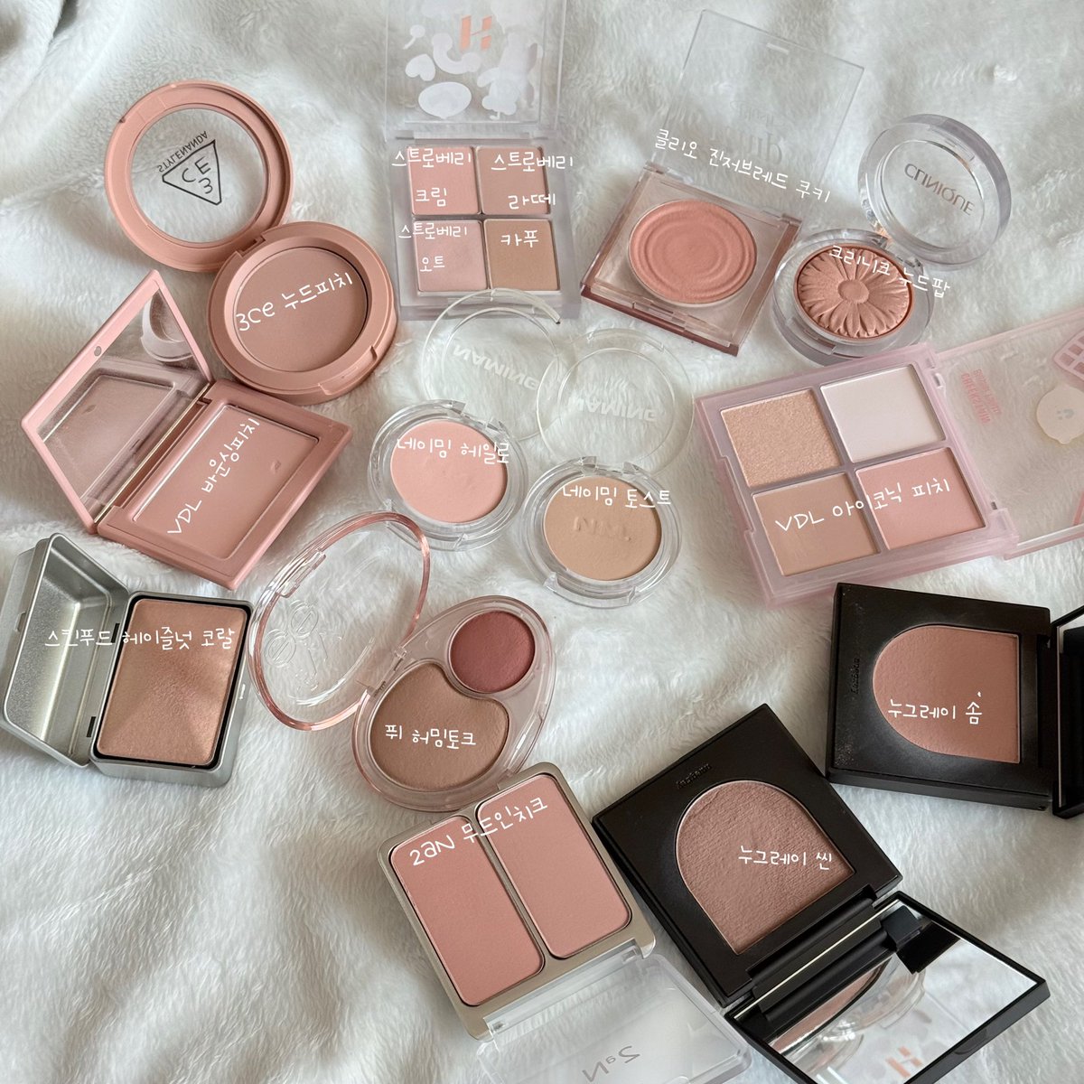 *+:｡.｡가을 뮤트 라그시 색조 모음｡.｡:+*

섀도우 (팔레트/싱섀) &amp; 블러셔