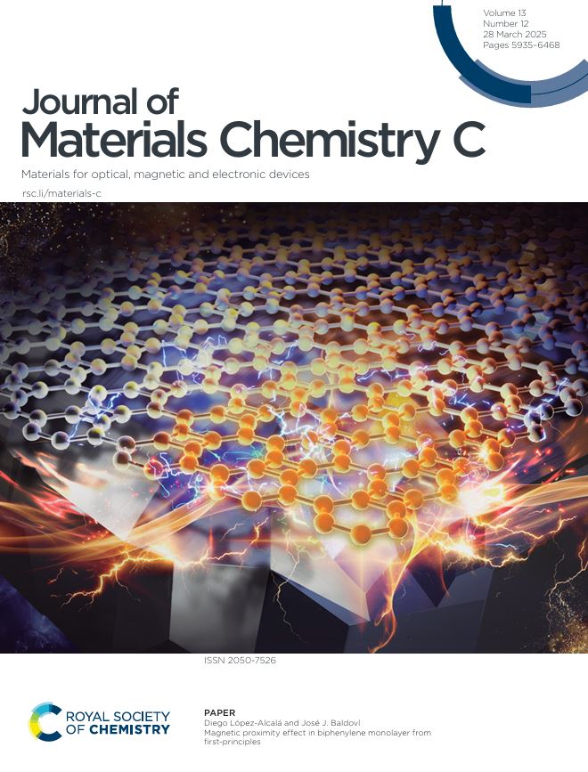 J. Mater. Chem. family (@jmaterchem) on Twitter photo Issue 12 for <a href="/JMaterChem/">J. Mater. Chem. family</a> C front cover: Magnetic proximity effect in biphenylene monolayer from first-principles by Diego López-Alcalá and José J. Baldoví
Read their article here: doi.org/10.1039/D4TC04… Issue 12 for <a href="/JMaterChem/">J. Mater. Chem. family</a> C front cover: Magnetic proximity effect in biphenylene monolayer from first-principles by Diego López-Alcalá and José J. Baldoví
Read their article here: doi.org/10.1039/D4TC04…