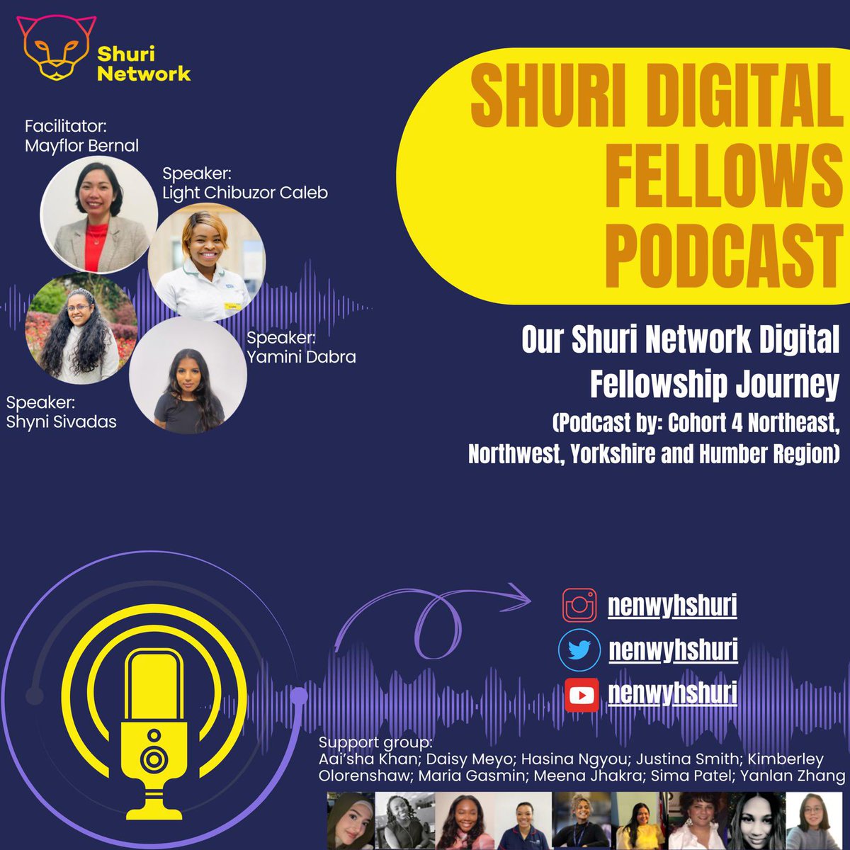 NENWYH Shuri Fellow (@nenwyhshuri) on Twitter photo Here is the Podcast teaser that will keep you smiling😍
youtu.be/4eO5avMKPrw
<a href="/NetworkShuri/">TheShuriNetwork</a> <a href="/HrhLight/">Light Jachike</a> <a href="/MayflorBernal/">Mayflor Bernal</a> Here is the Podcast teaser that will keep you smiling😍
youtu.be/4eO5avMKPrw
<a href="/NetworkShuri/">TheShuriNetwork</a> <a href="/HrhLight/">Light Jachike</a> <a href="/MayflorBernal/">Mayflor Bernal</a>