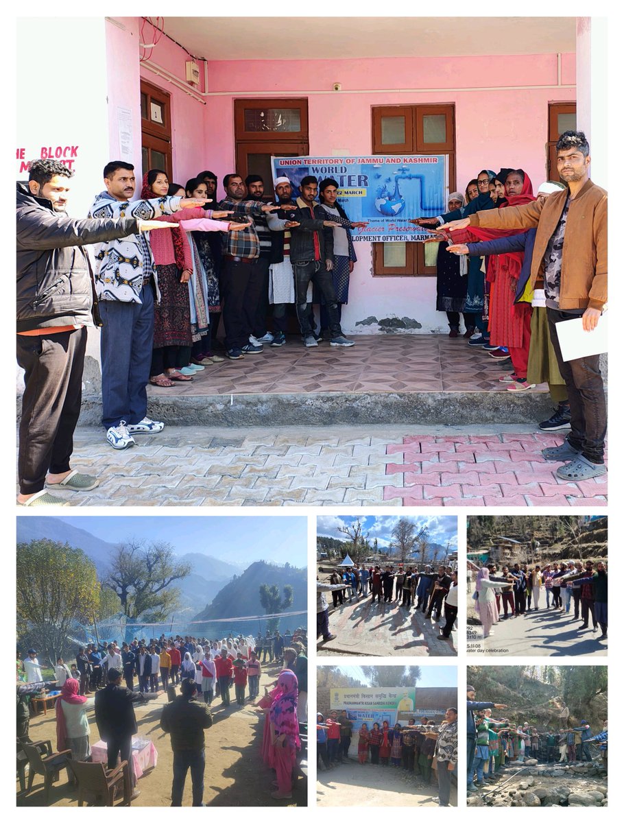 BdoMarmat's tweet photo. #WorldWaterDay2025 
World water Day Pledge in pyts of Marmat
#Savewatersaveearth
@harvinder_ias @dcdodaofficial @CentreDoda @diprjk @jkrddpr https://t.co/GGWuSHJvdu