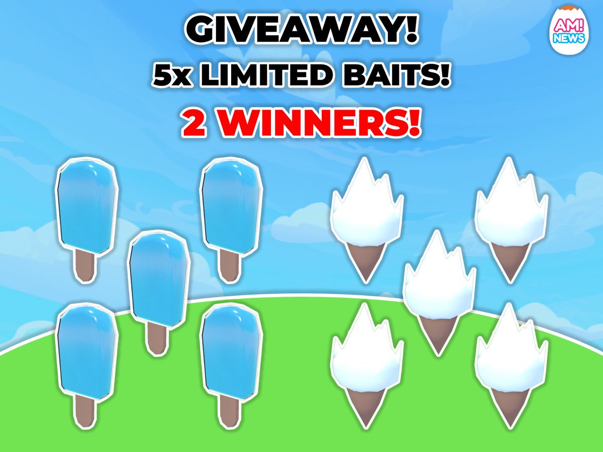GIVEAWAY!! 5x LIMITED BAITS (2 WINNERS)🥳🪤
I am giving away 5 Subzero Popsicles to one winner and 5 Shiver Cones to another for free!! ❄️
Complete these steps for a chance to win:
- Follow Me 👉
- Like and Repost ❤️🔄
- Comment Done 💬
Winner will be picked March 29th!! 😁