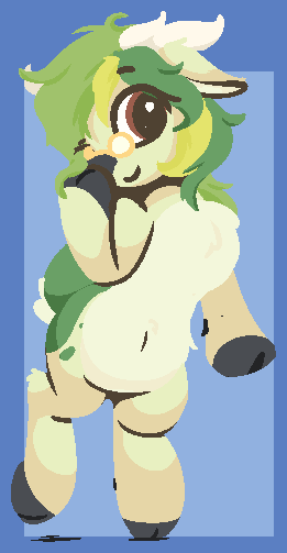 Just some doe tip tapper💚
#mlp #deer