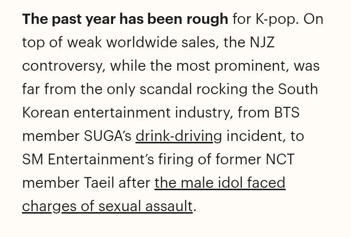 RT &amp; Reply 
Hi <a href="/deguzmanchad/">Chad de Guzman</a> 
The article you wrote has nothing to do with Suga and BTS, but you dragged them into it, which may cause misunderstandings and they may be attacked and hated because of you. Please remove them from the article.