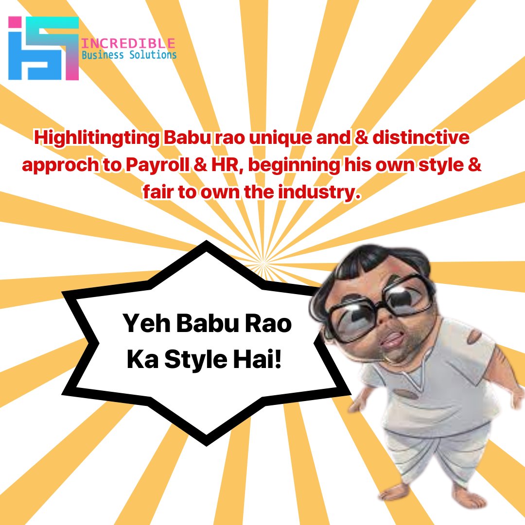 IbsolPvtLtd's tweet photo. Payroll headaches? Let us handle it, Babu Rao style! 😉 What's the most confusing part of payroll for you? Tell us in the comments! 

💻 DM us today or visit https://t.co/dgXIr5V4rs
.
.
.
The IBSOL Team
📧: info@ibsol.in
☎️:++91-9990675465
🌐: https://t.co/dgXIr5V4rs

#ibsol https://t.co/Svu97sCcDL