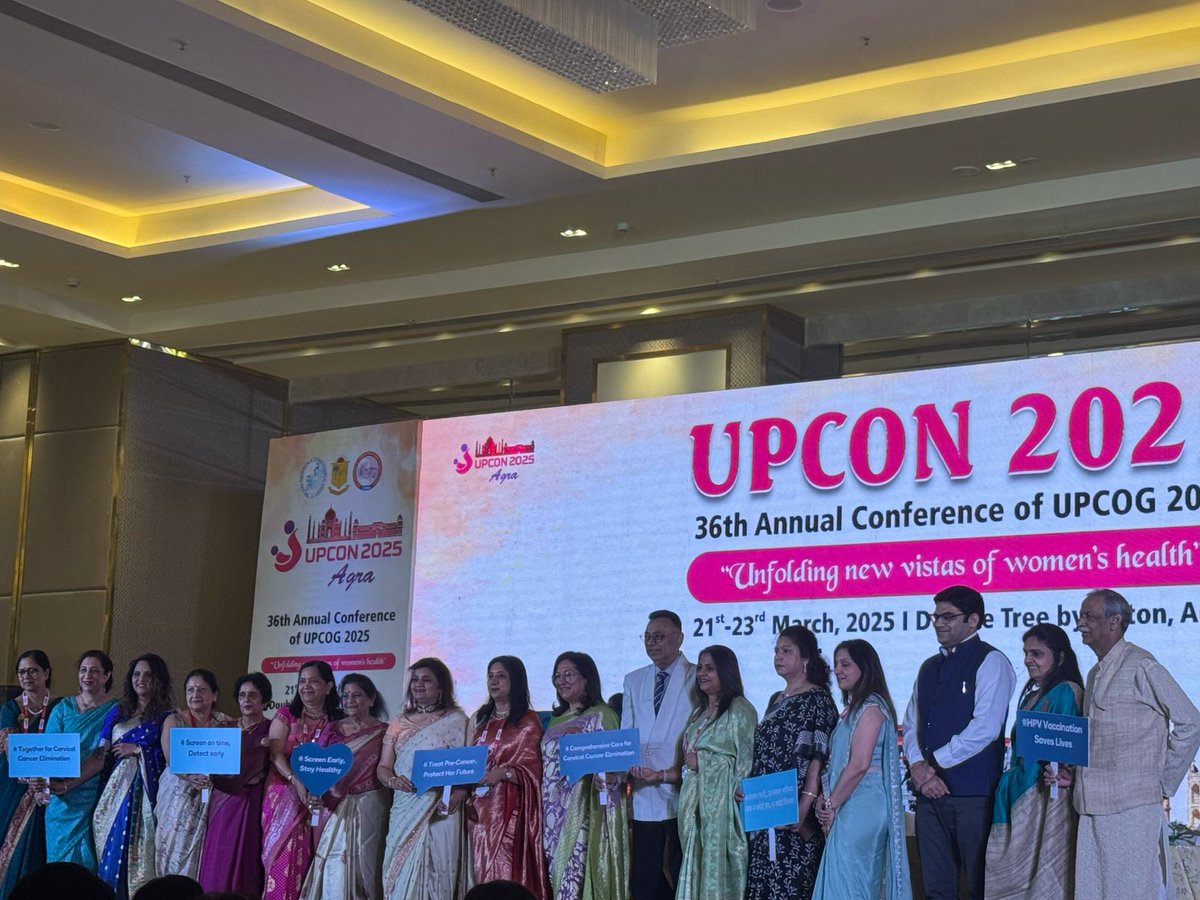fogsiofficial's tweet photo. In a landmark step for women’s health, the Federation of Obstetric and Gynecological Societies of India (FOGSI), under the inspiring leadership of President Dr. Sunita Tandulwadkar, proudly launches its Presidential Flagship Program – Nirmal Banaras Abhiyan – at the State Annual Conference of Uttar Pradesh in Agra on 22nd March 2025.
This transformative initiative aims to eliminate cervical cancer in India, aligning with the United Nations Sustainable Development Goals through early vaccination and screening.
The pilot begins in Banaras (Varanasi), the parliamentary constituency of Hon’ble Prime Minister Shri Narendra Modiji, with 5,000 women undergoing HPV screening. Those testing positive will receive further care at Tata Memorial Centre, Varanasi.
A dedicated team of 20 gynecologists from Varanasi is leading the on-ground implementation of this mission.
We extend our heartfelt thanks to NOVARTIS and BD (Social Investment) for their support, and to Jhpiego (Johns Hopkins Program for International Education in Gynecology and Obstetrics) – our valued implementation partner.
This pilot is a vital step toward our vision of a Cervical Cancer Mukt Bharat.
FOGSI remains committed to scaling this model nationally and ensuring a healthier future for Indian women.
We call upon all stakeholders to join hands in this life-saving journey of impact and equity.
Dr. Sunita Tandulwadkar
President, Federation of Obstetrics and Gynecology Societies of India (FOGSI)
.
.
#NirmalBanarasAbhiyan #CervicalCancerMuktBharat #FOGSICares #WomensHealthMatters #ScreenSaveSupport #TogetherForHer