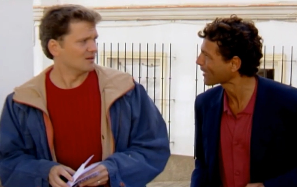 Monday's Episodes of Eldorado:   
82 - 13/1/93 Because of Philippe's pride, Per suddenly finds himself in a life or death situation.
Episode written by Bill Lyons.

83 - 15/1/93 Can Per be the hero of the hour? Rosario confesses her secret to Gwen.
Episode written by Bill Lyons.