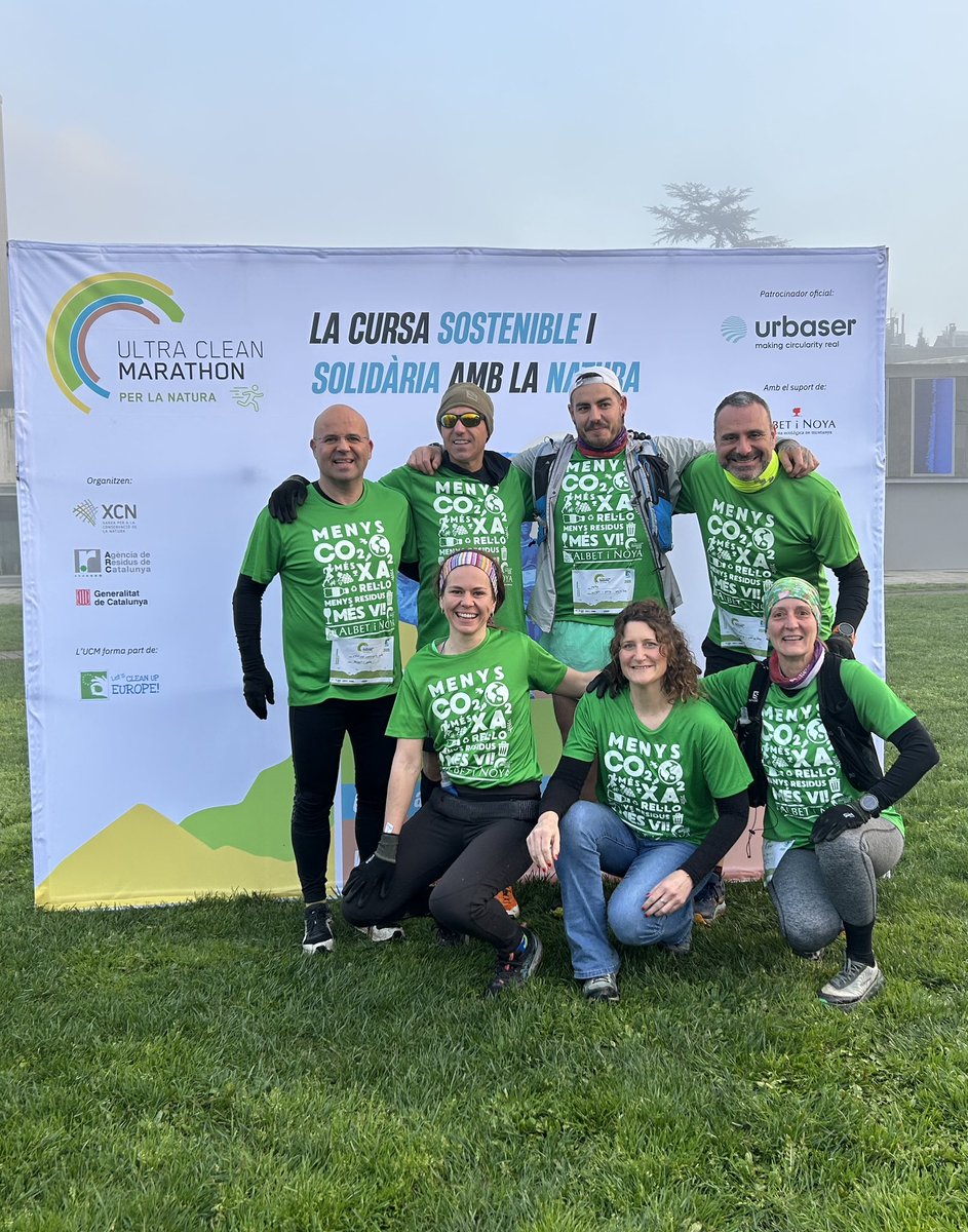 Un any mes, som a la <a href="/UCMarathon/">UltraCleanMarathon</a>, corrent per la natura! Us esprem a la meta amb els vins ecològics d’#AlbetINoya