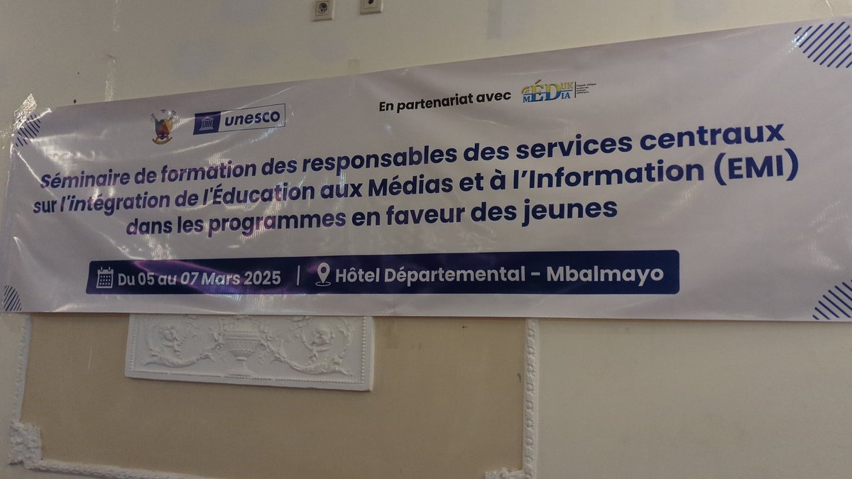 EdukMedia's tweet photo. Il était question d'édifier ces autorités sur l'importance de l'EMI et les enjeux et défis de son intégration dans les programmes éducatifs des jeunes dans les systèmes d'enseignement formel, non formel et informel https://t.co/okD3Qm6c8O