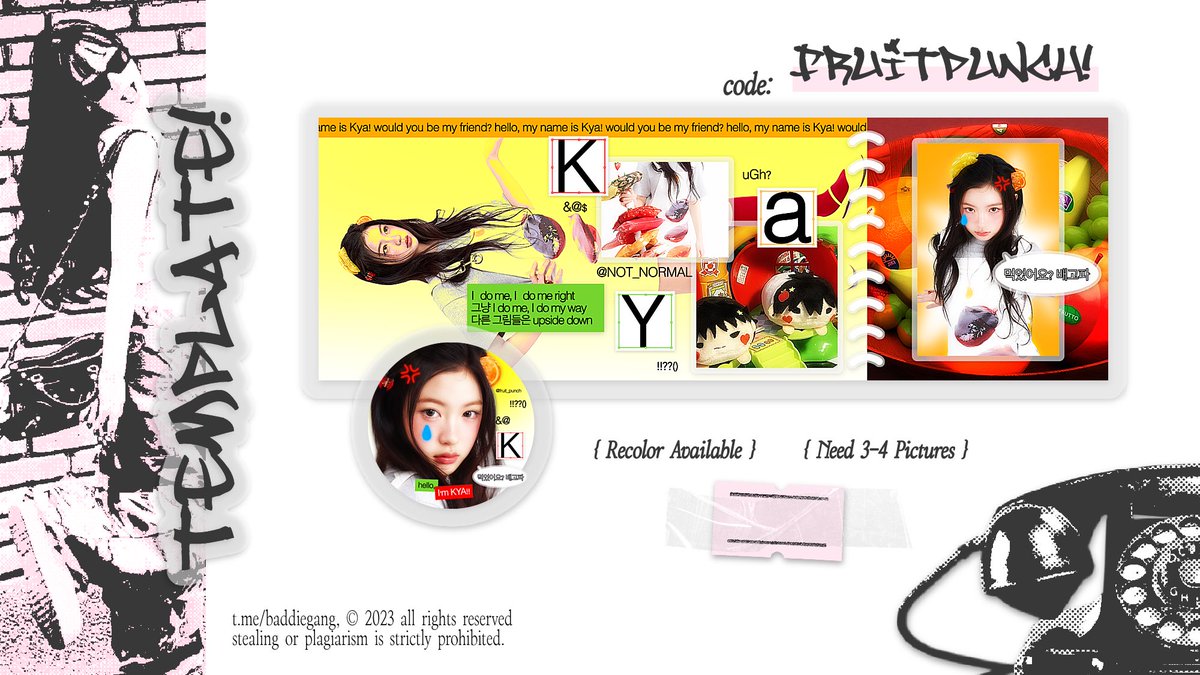 nikirchive's tweet image. Help repost? Thank you! 💘

Hi, bratz! Niki bawa 5 Template Layout untuk diospek sebelum siap dijemput, ada:

• Fruitpunch! 🍊
• Cherrypop! 🍒
• Clearwater! 💧
• Sweetbrunch! 🍅
• Pinkcorner! 🧸

Jika ada yang belum aman, boleh DM Niki ya!

#zonauang ( 4/5 )