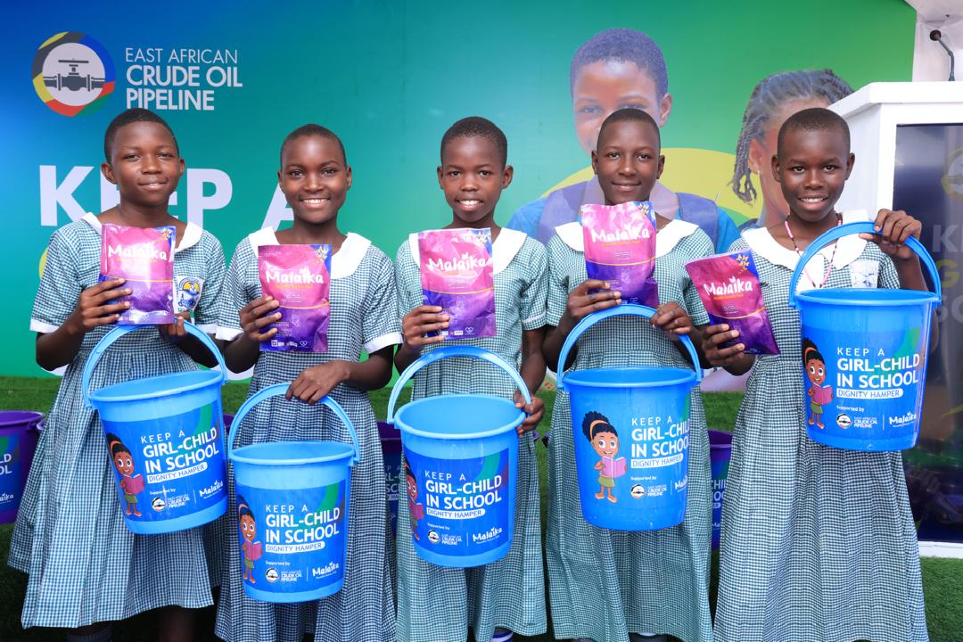 Thanks to <a href="/EACOP_/">EACOP</a> about 1,500 girls from Hoima, Kyankwanzi, Kikube, Kakumiro and Mubende are receiving Dignity Kits to support them to stay in school. Thank you for helping to shape brighter futures for these learners.

#Keepagirlchildinschool
#Endperiodpoverty