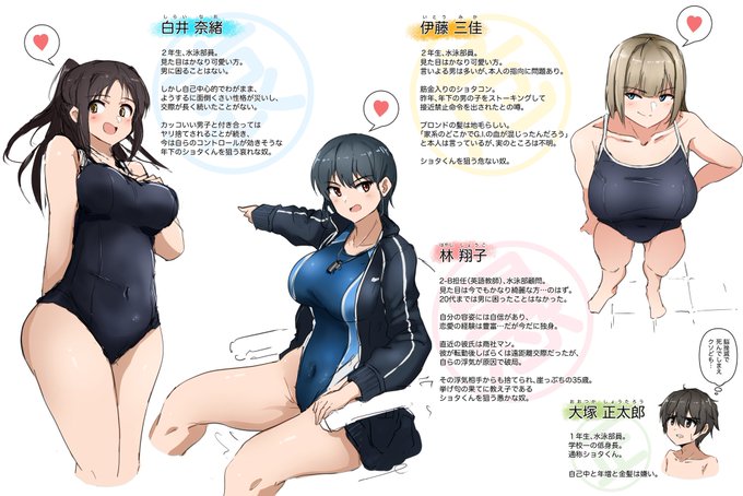 誰かこれでおねショタ漫画描いて 