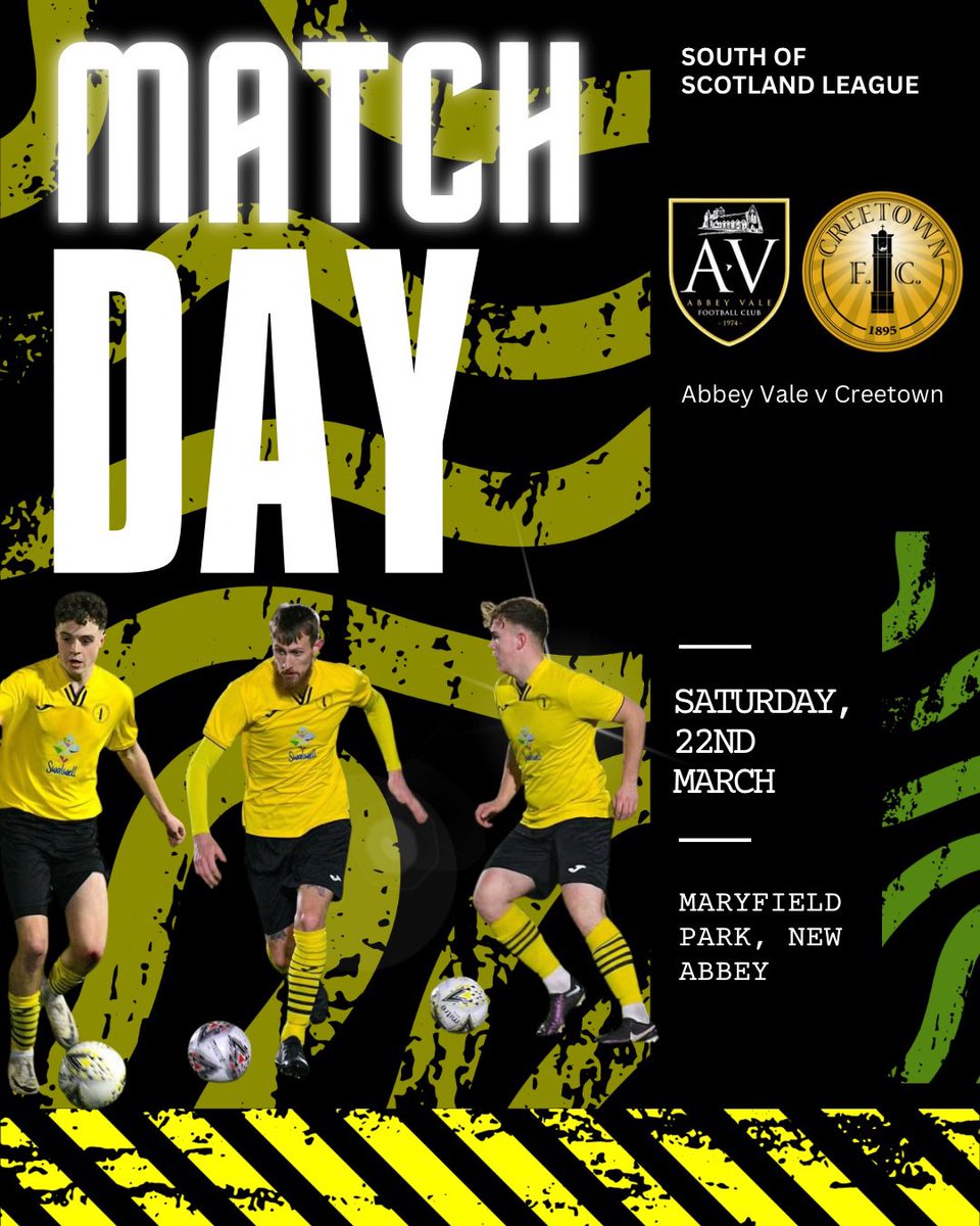 Creetown FC (@creetownfc) on Twitter photo Tough away fixture for the lads today as we visit New Abbey to face <a href="/abbeyvalefc/">Abbey Vale</a> in the <a href="/SOSFLeague/">South of Scotland Football League</a> Tough away fixture for the lads today as we visit New Abbey to face <a href="/abbeyvalefc/">Abbey Vale</a> in the <a href="/SOSFLeague/">South of Scotland Football League</a>