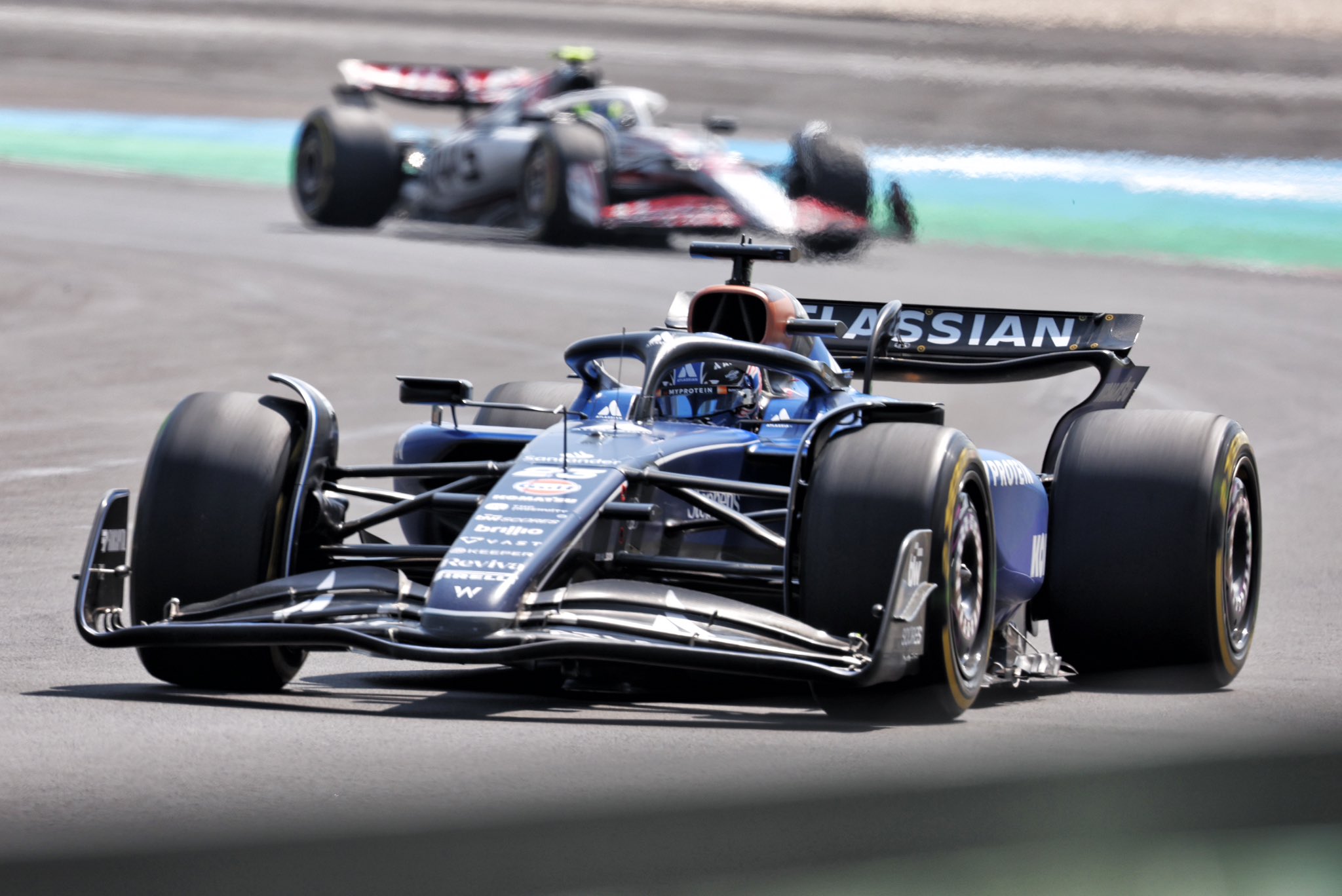 Williams: We didn’t have the car in the right place