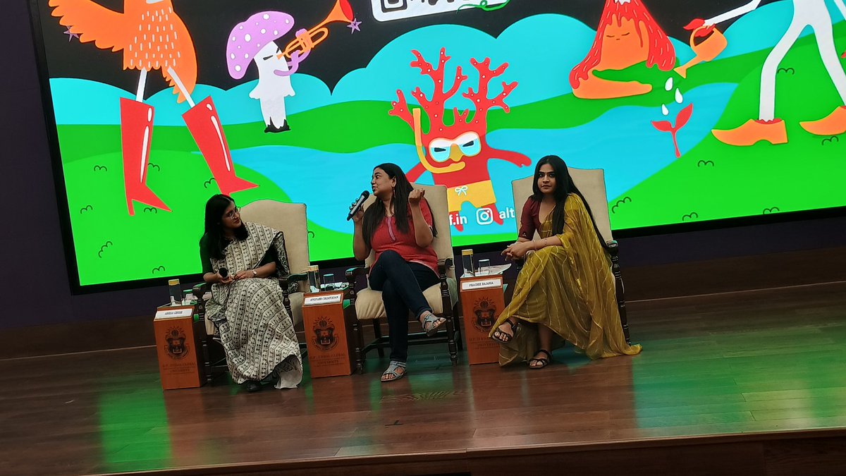 Jindal School of Journalism & Communication (JSJC) (@jsjc_jgu) on Twitter photo Happening now: Discussion between the filmmakers <a href="/prachbaj/">Prachee Bajania</a> and <a href="/almostbutnotyet/">Anupama Srinivasan</a> moderated by Prof Abhija Ghosh Happening now: Discussion between the filmmakers <a href="/prachbaj/">Prachee Bajania</a> and <a href="/almostbutnotyet/">Anupama Srinivasan</a> moderated by Prof Abhija Ghosh