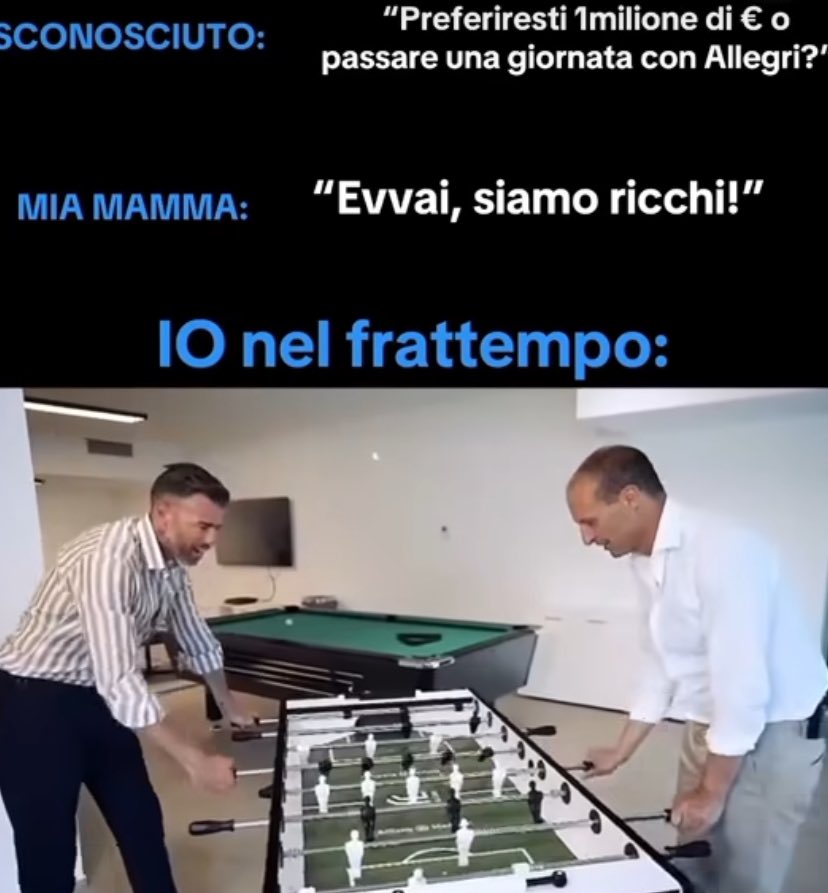 È molto semplice Massimiliamo Allegri 🐴📸 tweet media