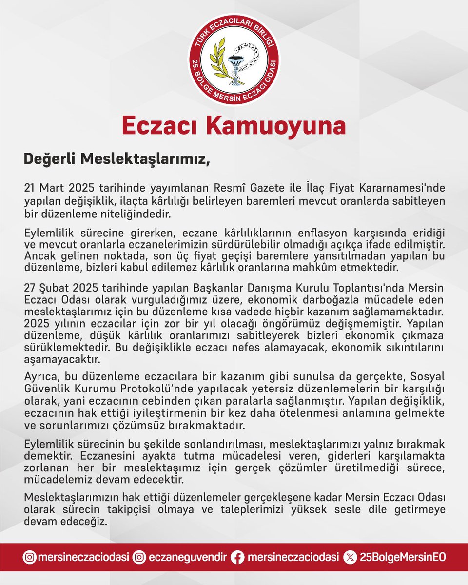 mersin eczacı odası (@25bolgemersineo) on Twitter photo 