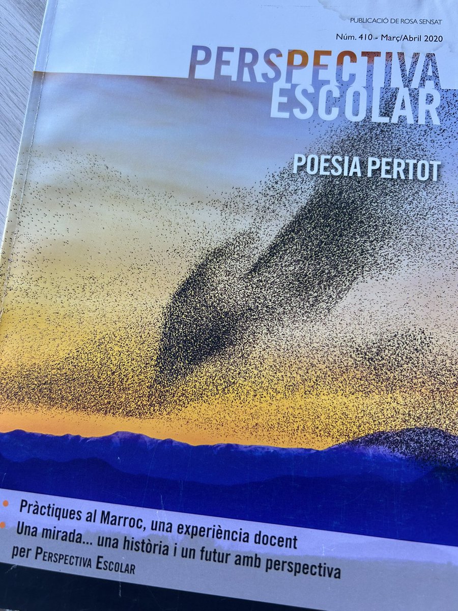 envinem's tweet photo. 📚✍️ Celebrem el #DiaMundialDeLaPoesia omplint les aules de versos!
✨ Poesia pertot (Núm. 410, @RosaSensat) 👉 🔗
✨ Cor d’ocell de Mar Benegas i Rachel Caiano (@akiarabooks) 👉 🔗
Que la poesia ens acompanyi cada dia! #PoesiaALaula #LlegimPoesia #DMP25 @lletres https://t.co/xcsilZ1m6M