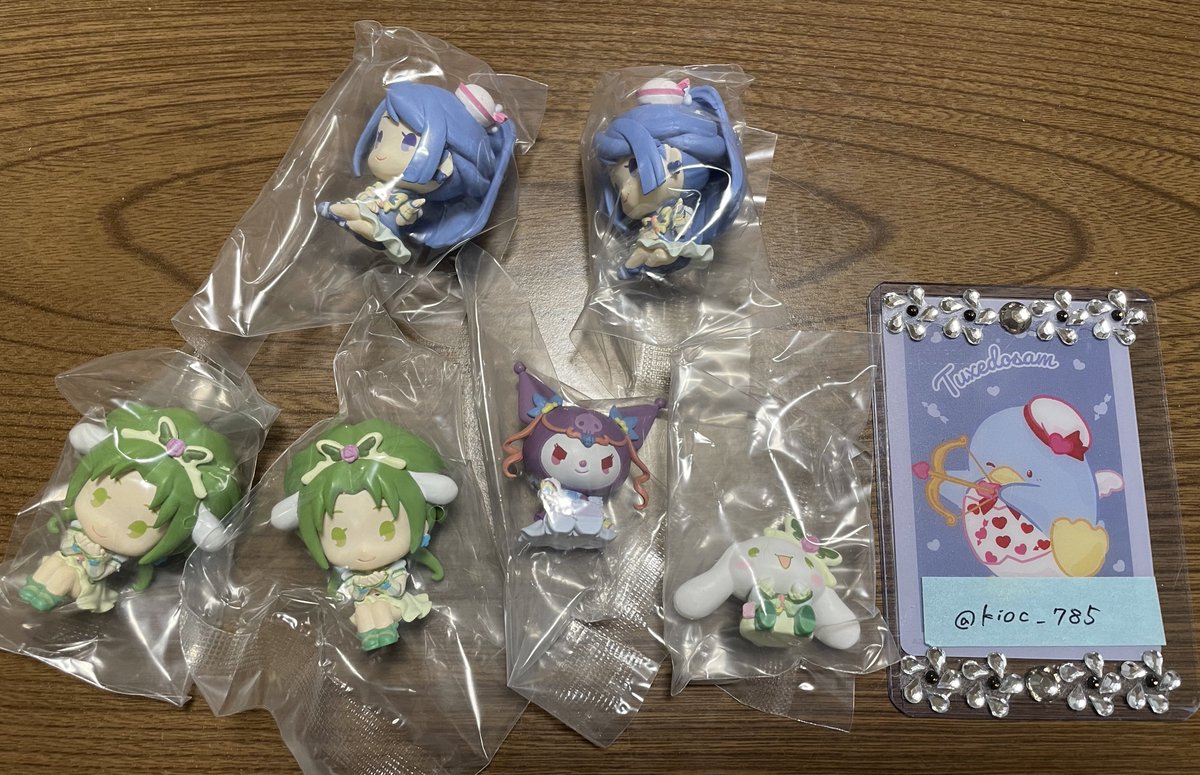 kioc_785's tweet photo. 【交換】Yes! プリキュア 5 GoGo! サンリオ フィギュアコレクション

譲　画像のもの

求　タキシードサム

郵送での交換希望です。検索からでもお気軽にお声がけください。 https://t.co/HCeunGNOt9