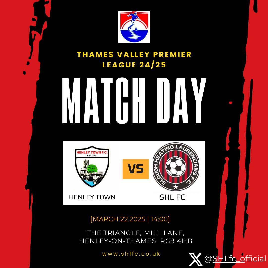 SHLfc_official's tweet photo. MATCH DAY ⚽️🤩

🆚@theofficialhtfc 
🏆TVP
🕑2pm KO 
🏟️The Triangle 
📍RG9 4HB 
🎟️Free Entry 

Come and get your local football fix 👌🏻
@KEMPYBOY10 @DonnyNo6 @fiberkshire 
#game #day #away #football #TVP #uptheHeating ♨️ https://t.co/fLwJpmdg1U