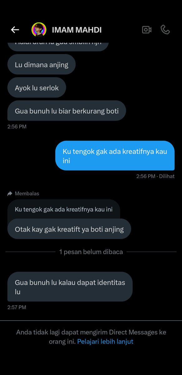 LimbataProject's tweet photo. @IslamKrist85705 @Kuuciiing_ @strikermakmum @utdfocusid @erickthohir Kau takut? 
Begaya tinggi ternyata penakut, gak sesuai omonganmu.

Lucu kau dek wkwkwk https://t.co/HDpSylcOMB