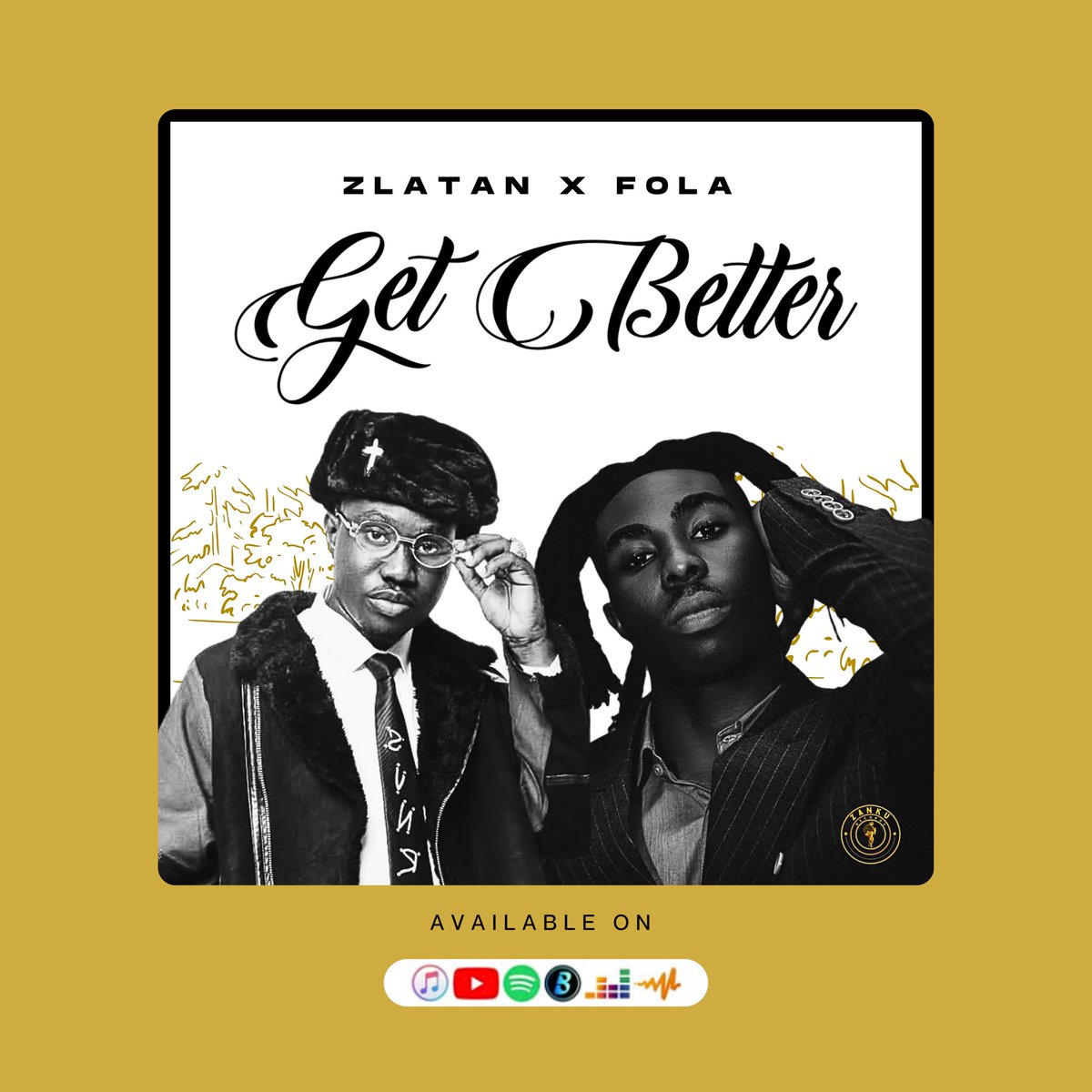 Undiluted_T's tweet photo. Created an Art for this masterpiece 💐💐🔥amazing song from @Zlatan_Ibile and @Folapondis ⚡️⚡️I design Art cover and Album covers https://t.co/cYSwu4pQAE
