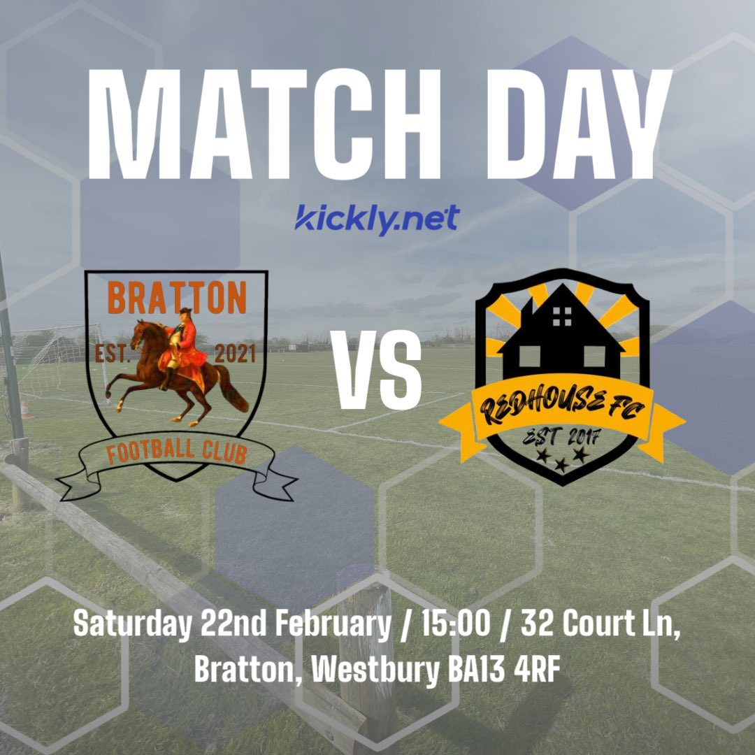 Bratton FC (@bratton_fc) on Twitter photo π΄ππππ π«ππ:
π <a href="/RedhouseFC/">Redhouse FC</a>
β°15:00
πWiltshire League 1
ποΈ BA134RF
The boys are at home! Come on down and enjoy some local football.
#UPTHEBRATTON π΄ππππ π«ππ:
π <a href="/RedhouseFC/">Redhouse FC</a>
β°15:00
πWiltshire League 1
ποΈ BA134RF
The boys are at home! Come on down and enjoy some local football.
#UPTHEBRATTON