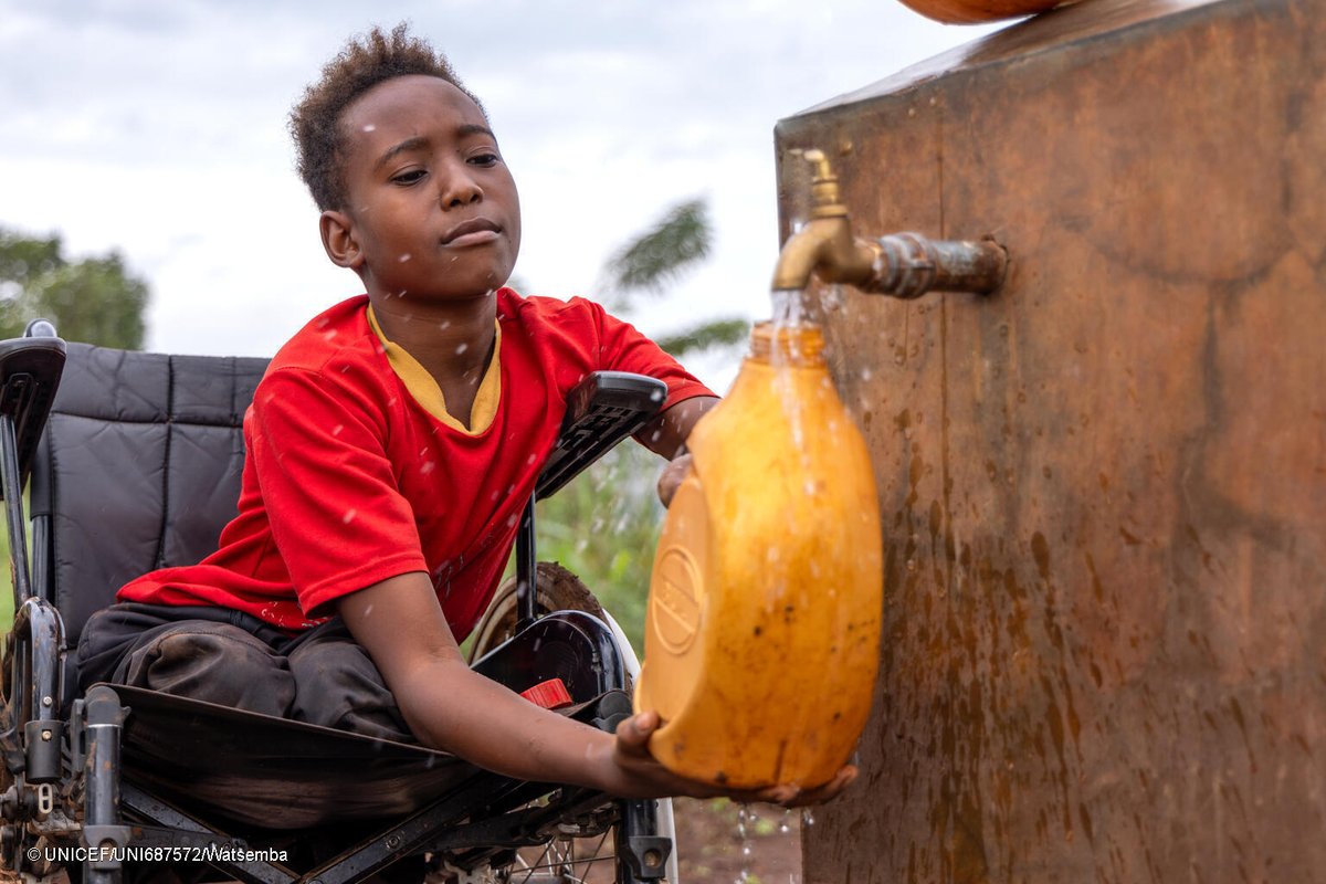 Safe water is fundamental to a child’s health, nutrition, education, survival &amp; future.

This #WorldWaterDay &amp; every day, let’s commit to ensuring safe water #ForEveryChild. 

Together, we can stop preventable waterborne diseases &amp; ensure every child thrives.

#InvestInUGchildren