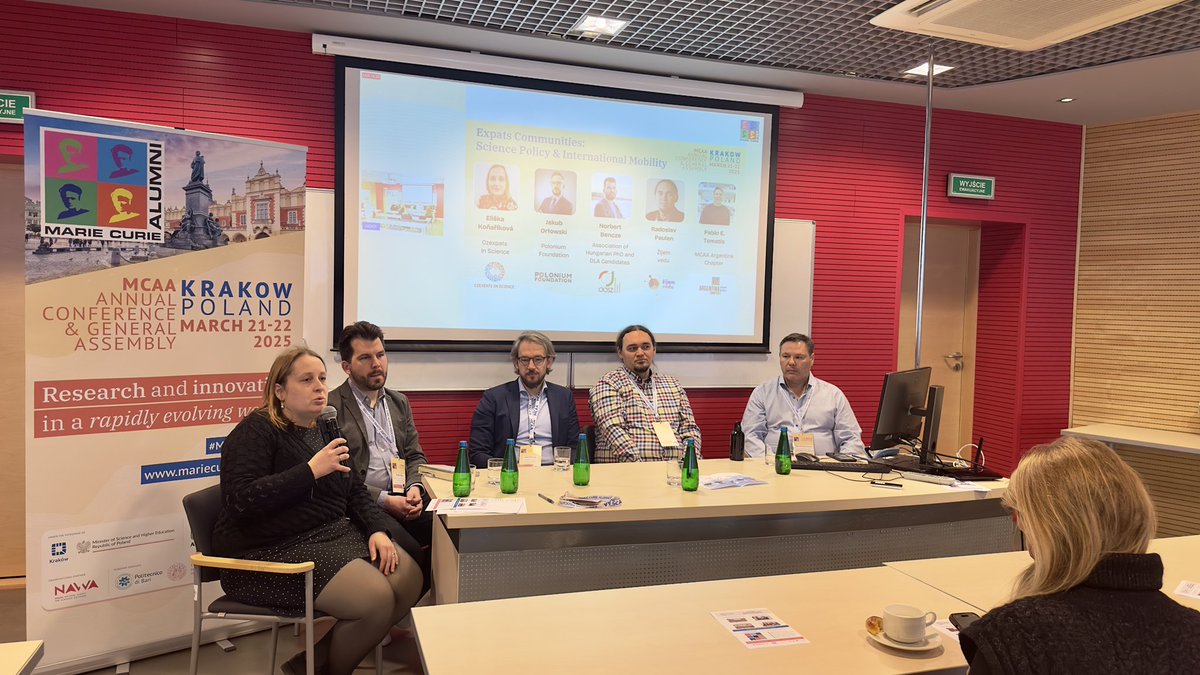 🗓️ The next parallel session on the #MCAAConf2025 agenda is “Expat Communities: Science Policy &amp; International Mobility”!

Let's discuss how we can support researchers in navigating global mobility and advancing their careers! 🌍
