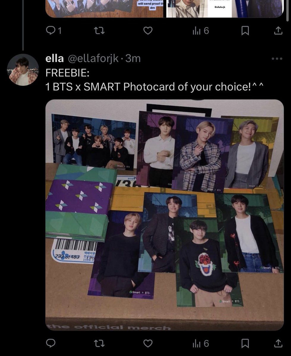 ellaforjk's tweet photo. lfb wts ph

COMPLETE SET BTS PROOF ALBUM

- w/ POBs
- w/ Official Posters + Canister
- w/ Proof Acrylic Frame

DECLUTTERING/QUITTING SALE

Take all for ₱2k only🥹🤍

Feel free to dm me!

🏷️jhope jin jimin jk jungkook suga v taehyung hobi lightstick concert agustd https://t.co/JDkL0xQy6Q