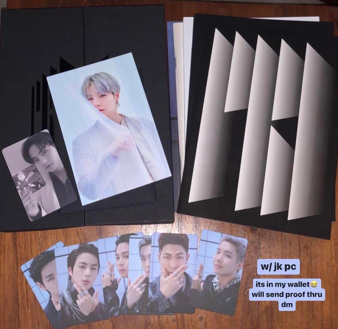 ellaforjk's tweet photo. lfb wts ph

COMPLETE SET BTS PROOF ALBUM

- w/ POBs
- w/ Official Posters + Canister
- w/ Proof Acrylic Frame

DECLUTTERING/QUITTING SALE

Take all for ₱2k only🥹🤍

Feel free to dm me!

🏷️jhope jin jimin jk jungkook suga v taehyung hobi lightstick concert agustd https://t.co/JDkL0xQy6Q