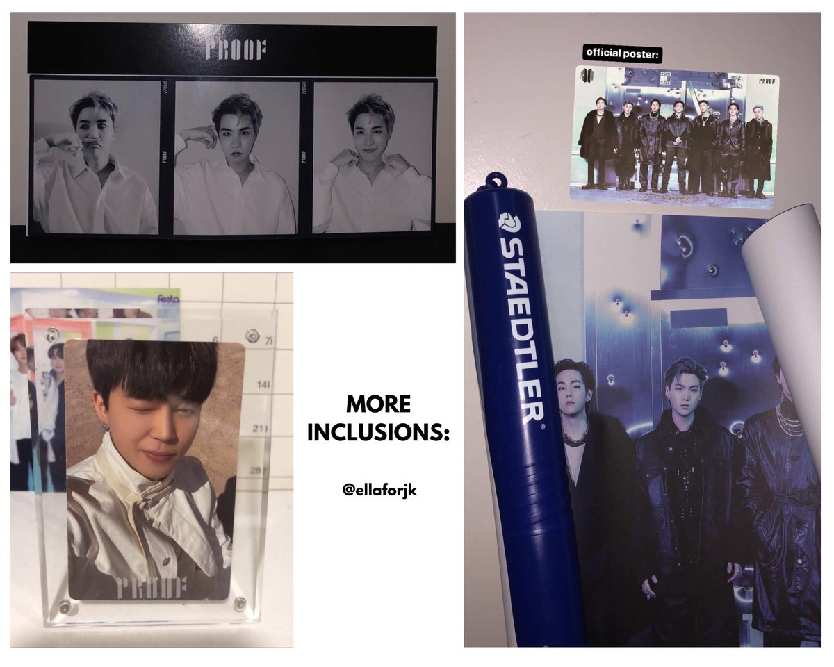 ellaforjk's tweet photo. lfb wts ph

COMPLETE SET BTS PROOF ALBUM

- w/ POBs
- w/ Official Posters + Canister
- w/ Proof Acrylic Frame

DECLUTTERING/QUITTING SALE

Take all for ₱2k only🥹🤍

Feel free to dm me!

🏷️jhope jin jimin jk jungkook suga v taehyung hobi lightstick concert agustd https://t.co/JDkL0xQy6Q