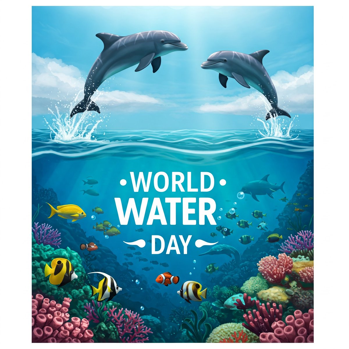 SuccessQuill's tweet photo. "Water is life. Let’s protect our most precious resource. Every drop counts. #WorldWaterDay"
Celebrate World Water Day by conserving water, reducing pollution, and protecting marine life. Together, we can make a wave of change. https://t.co/dTlx30oWgD