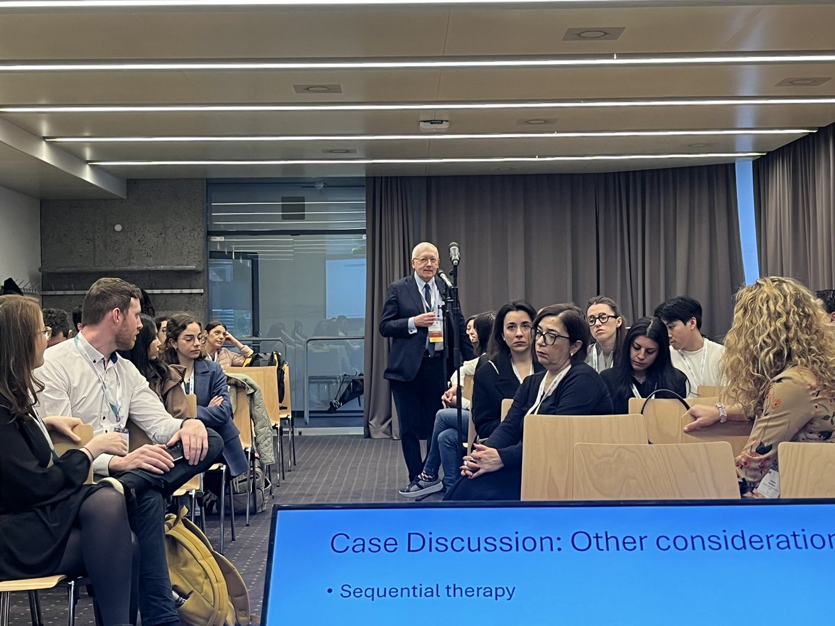 Liz Connolly (@drlizconnolly) on Twitter photo Great start and discussions happening in Hall E about managing advanced #PEComa
<a href="/andrea_franza/">Andrea Franza, MD</a> & <a href="/RobinL_Jones/">Robin Lewis Jones</a>
<a href="/Robertasanfili/">Roberta Sanfilippo</a>
#YO case discussions
#ESMORareCancers25
#sarcoma
#ESMOAmbassadors Great start and discussions happening in Hall E about managing advanced #PEComa
<a href="/andrea_franza/">Andrea Franza, MD</a> & <a href="/RobinL_Jones/">Robin Lewis Jones</a>
<a href="/Robertasanfili/">Roberta Sanfilippo</a>
#YO case discussions
#ESMORareCancers25
#sarcoma
#ESMOAmbassadors