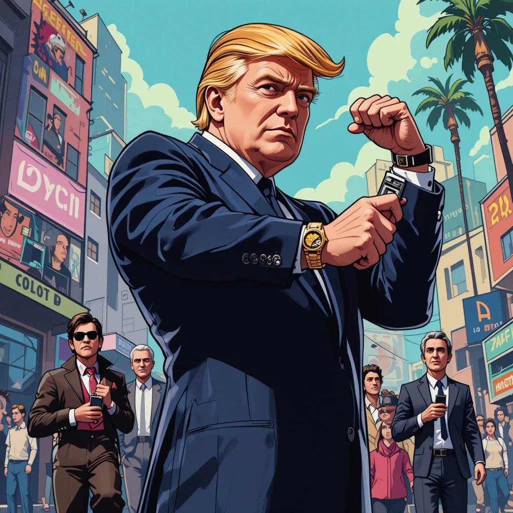 Wallstreet Trump tweet media