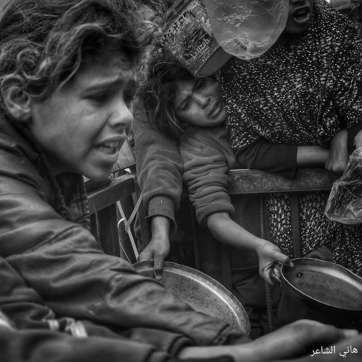 Nasem0n's tweet image. Dear world
We, in besieged Gaza, are being starved by Israeli occupation..