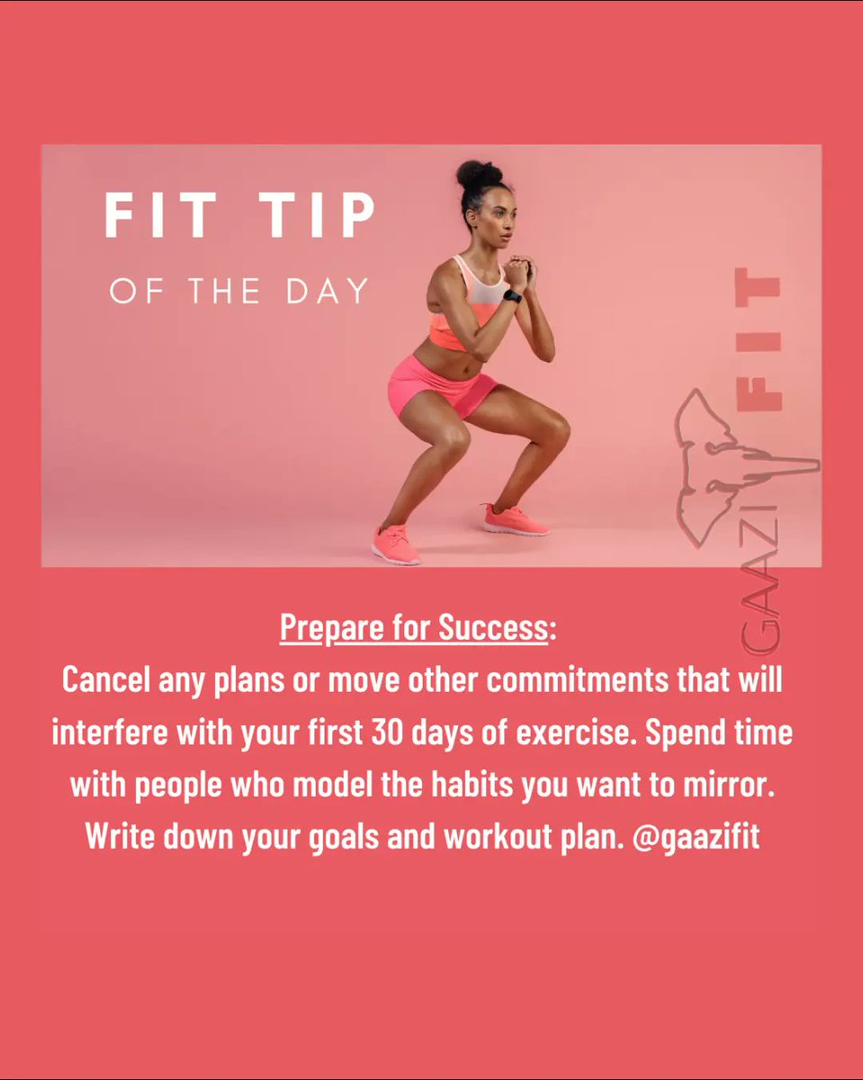 GAAZIFIT's tweet photo. FIT TIP OF THE DAY https://t.co/2FoVtrADFX