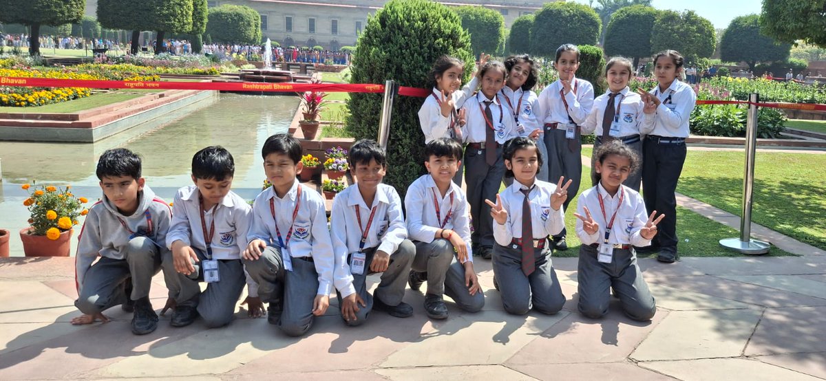 Students from Nursery to Grade 3 had a delightful visit to Amrit Udyan, exploring its vibrant gardens and colorful flowers. The trip was a perfect blend of learning and fun, sparking curiosity and appreciation for nature.
<a href="/WattalMulla/">Dr. Ameeta Mulla Wattal</a> 
<a href="/Soumya86541065/">Soumya Taneja</a> 
<a href="/_urmimala_/">Urmimala Sudhakar</a>