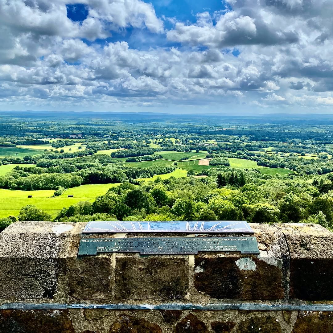 "On a clear day, you can see forever." ✨️

We love this pic taken from the top of Leith Hill Tower by <a href="/surreykate/">Kate Chapman</a>. 🥰

Leith Hill Place and Leith Hill Tower are all set to re-open to the public on Saturday April 5. 💚

<a href="/southeastNT/">National Trust South East</a>